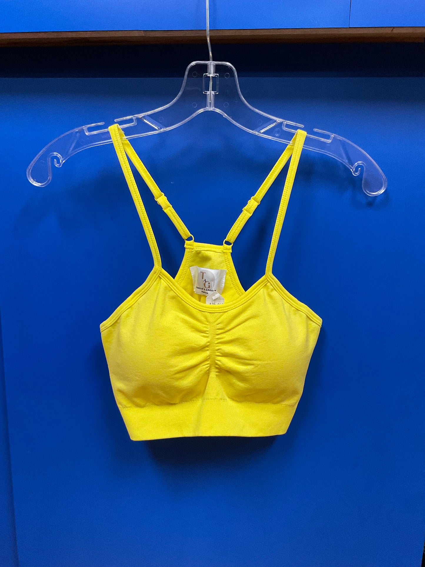 MILAN SPORTS BRA - YELLOW