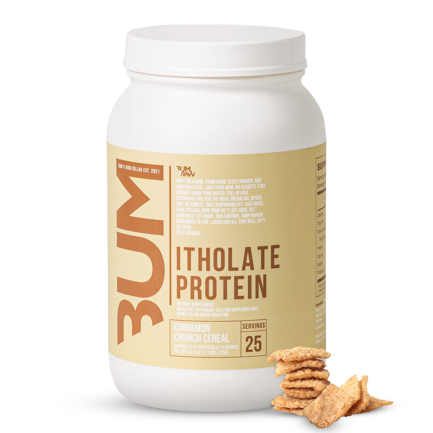 RAW X CBUM WHEY ITHOLATE (ISOLATE) PROTEIN