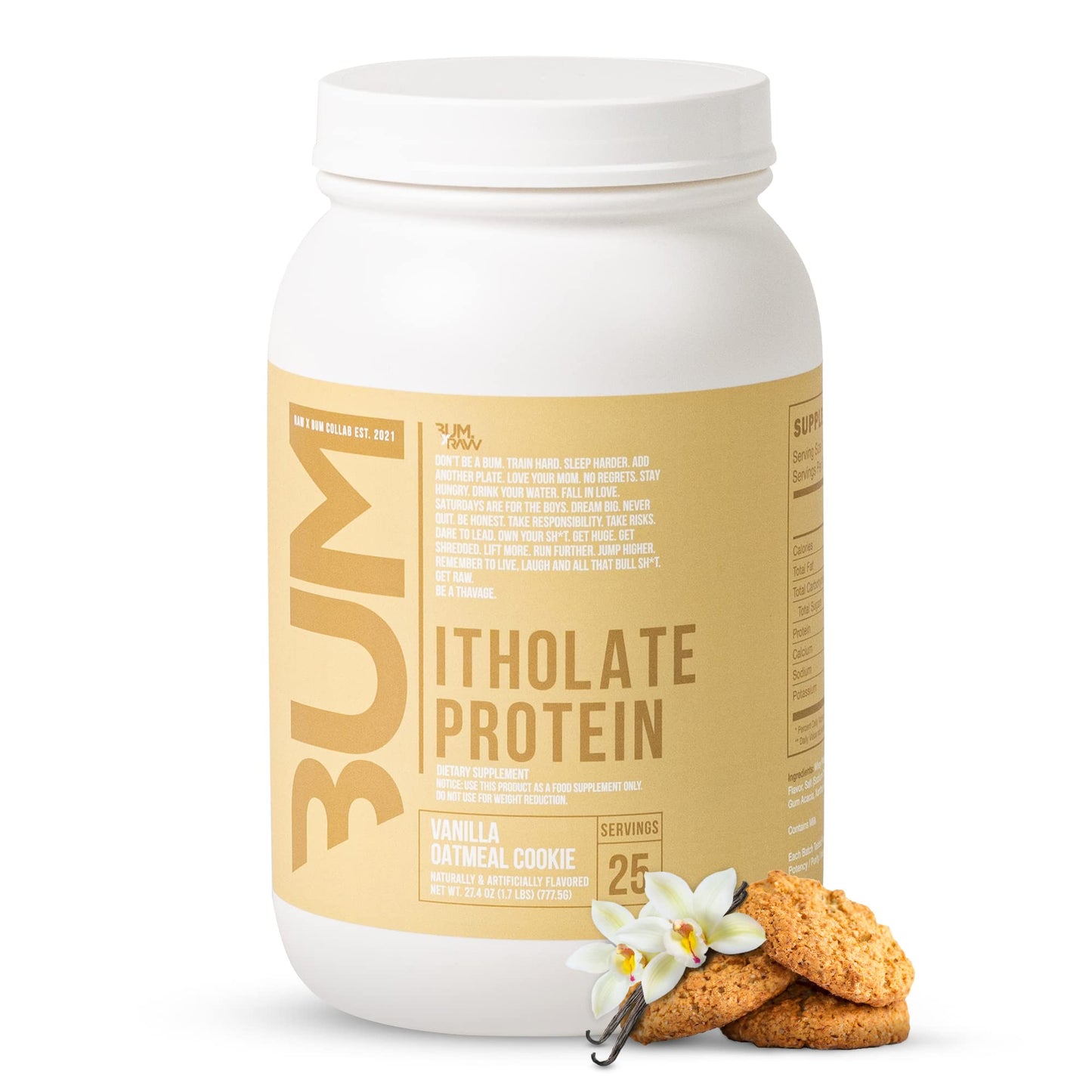 RAW X CBUM WHEY ITHOLATE (ISOLATE) PROTEIN