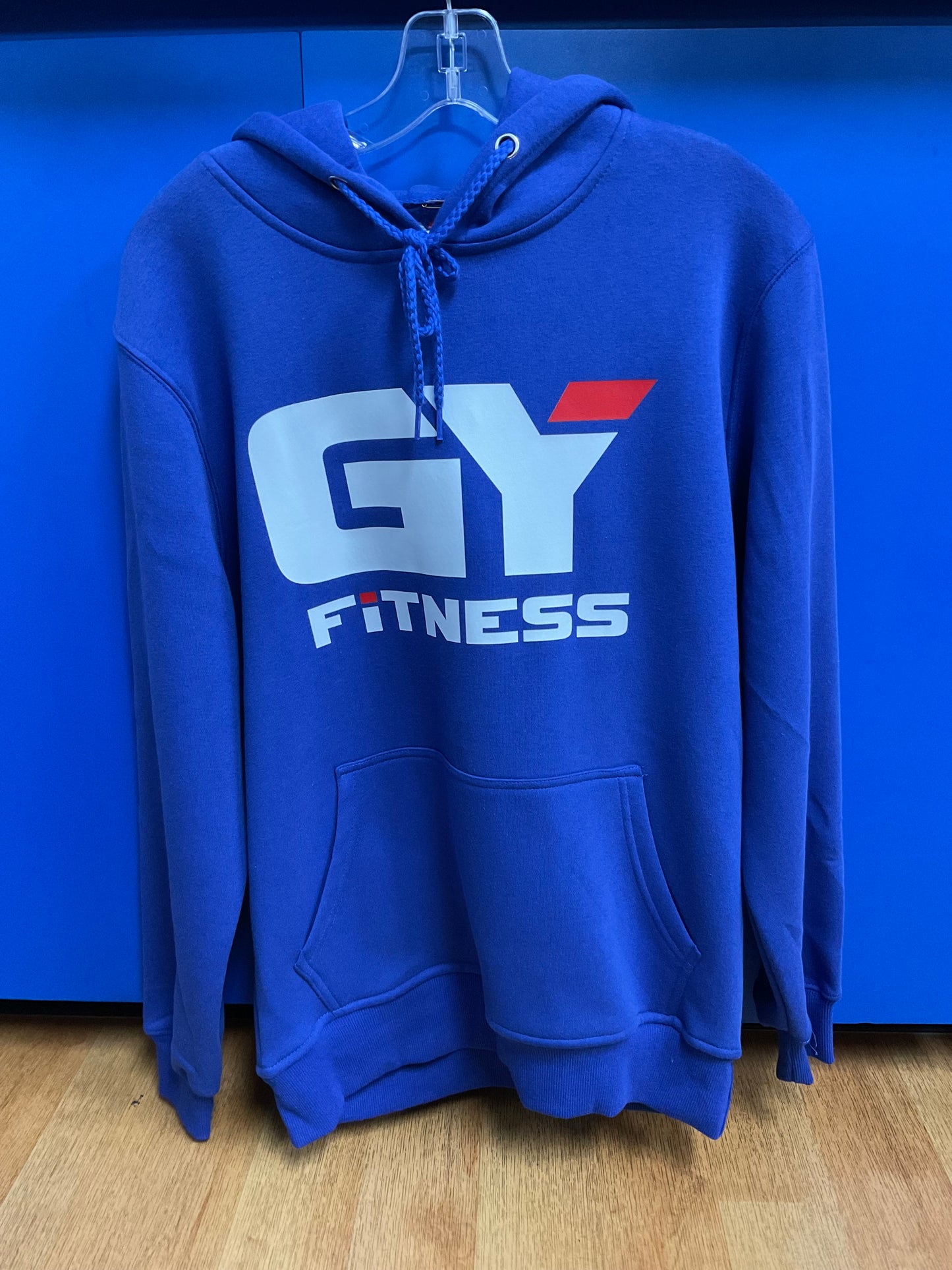 GYFITNESS PULL OVER HOODIE - BLUE