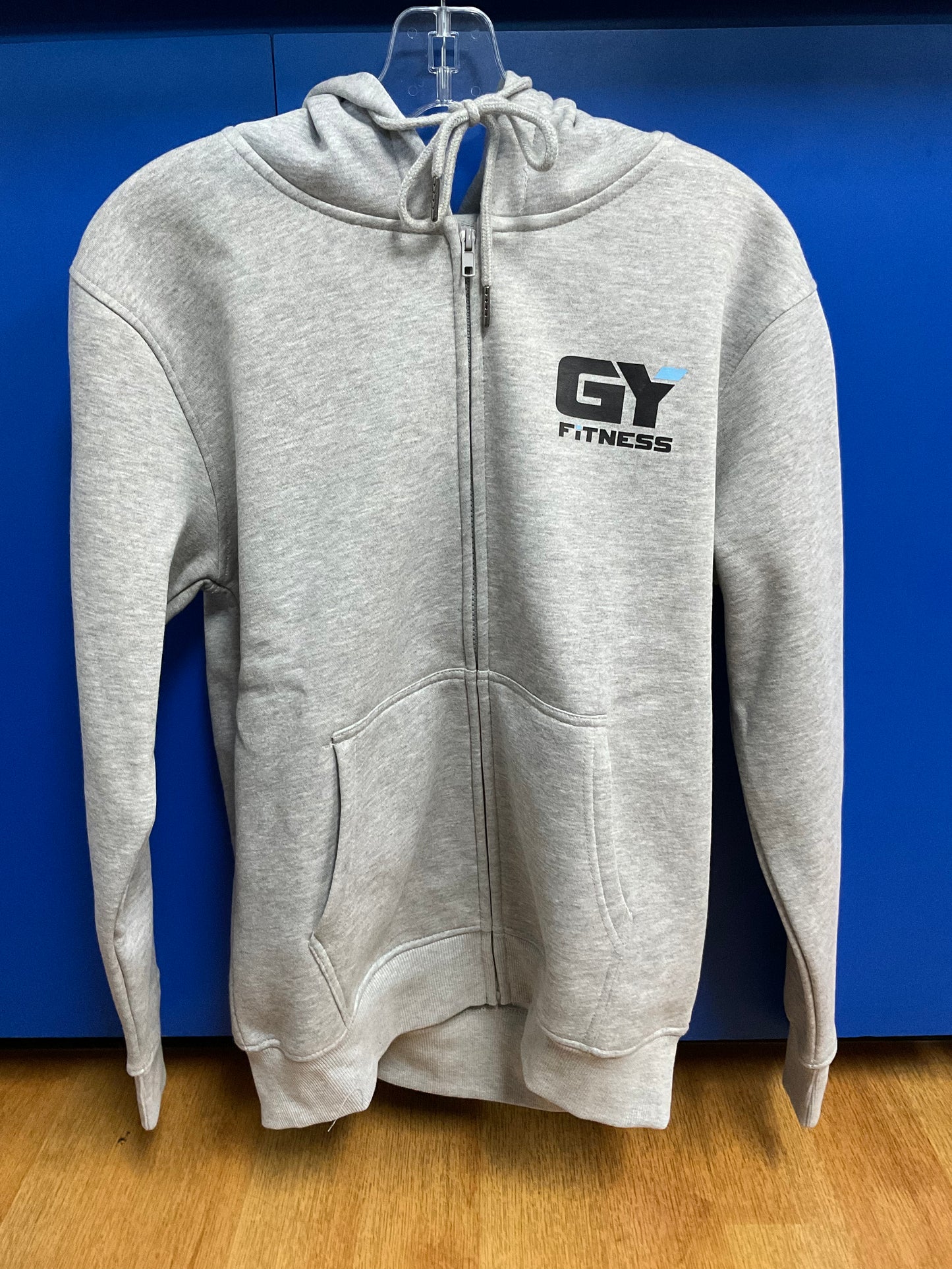 GYFITNESS ZIP UP HOODIE - GREY