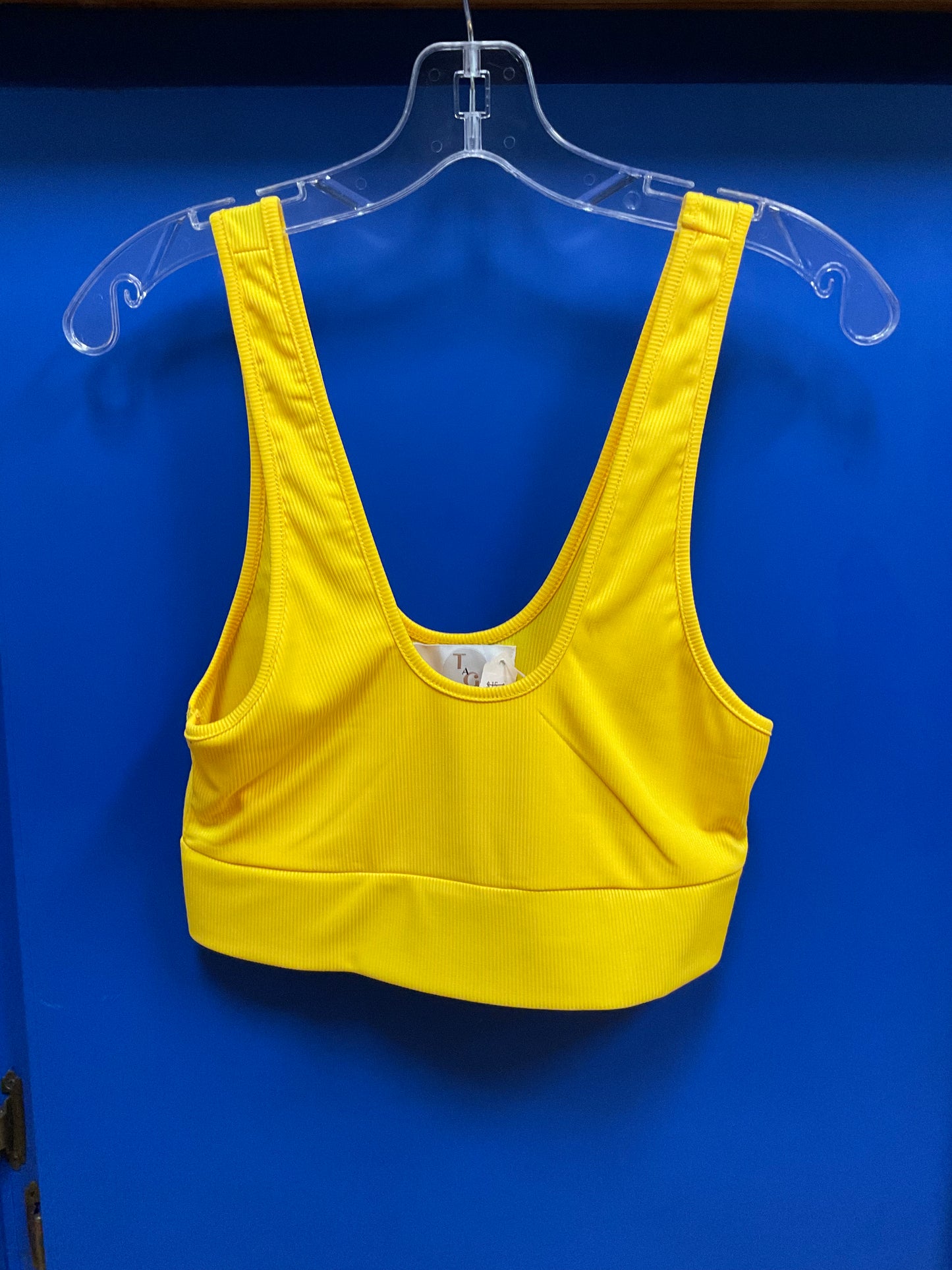 CROSS ME TOP - YELLOW