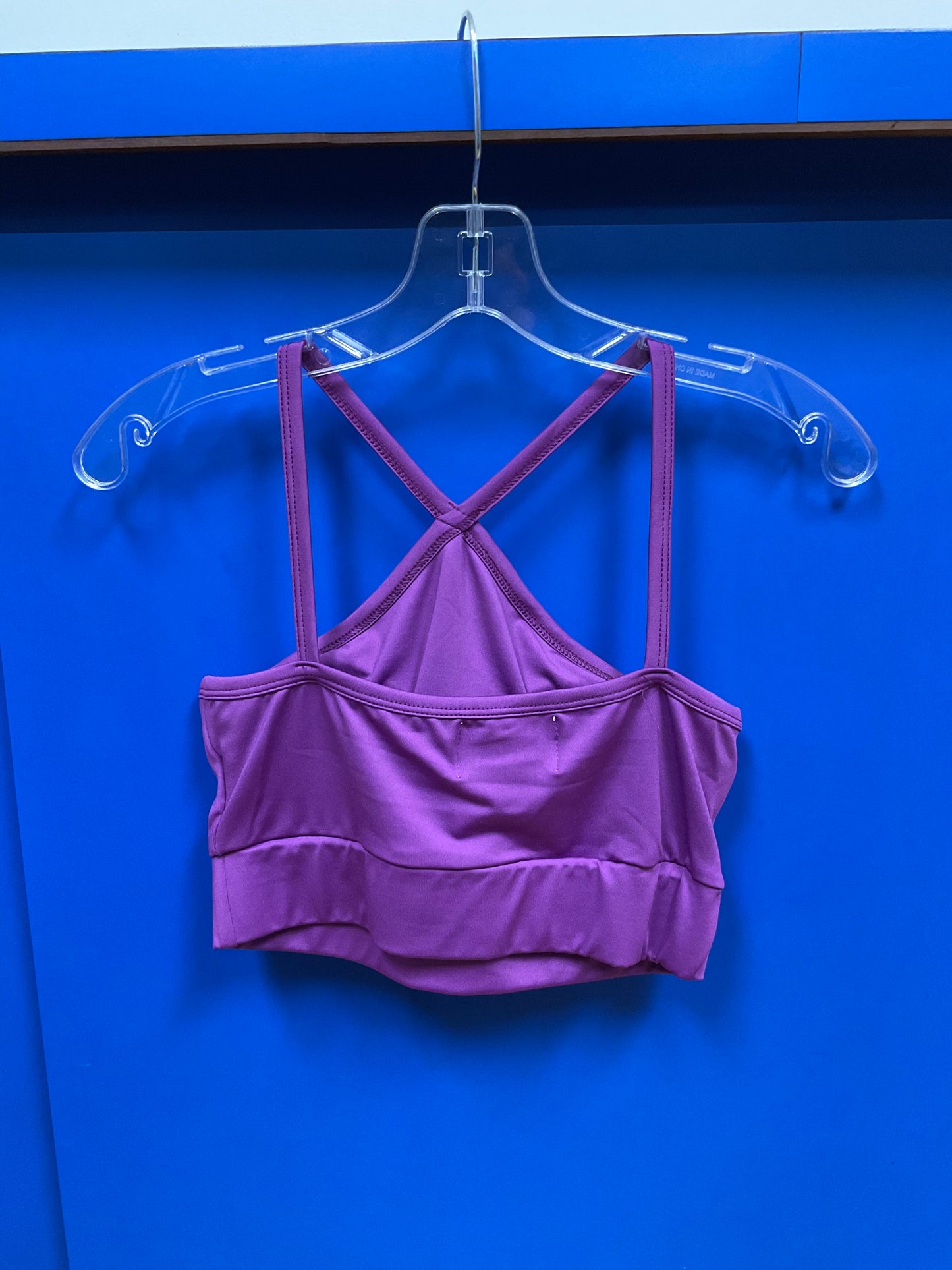 CROSSING LINE SPORTS BRA - PURPLE