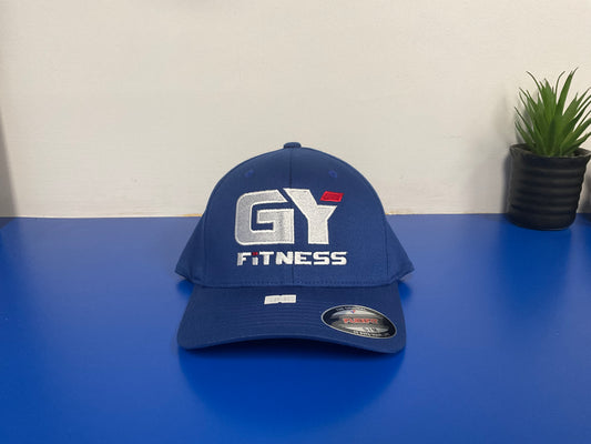 GYFITNESS FLEX FIT HAT - BLUE