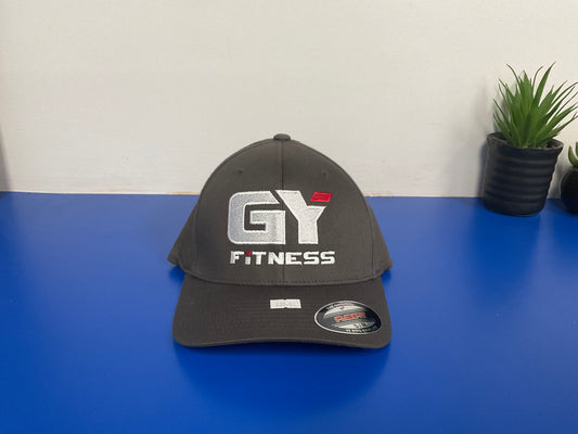 GYFITNESS FLEX FIT HAT - DARK GREY