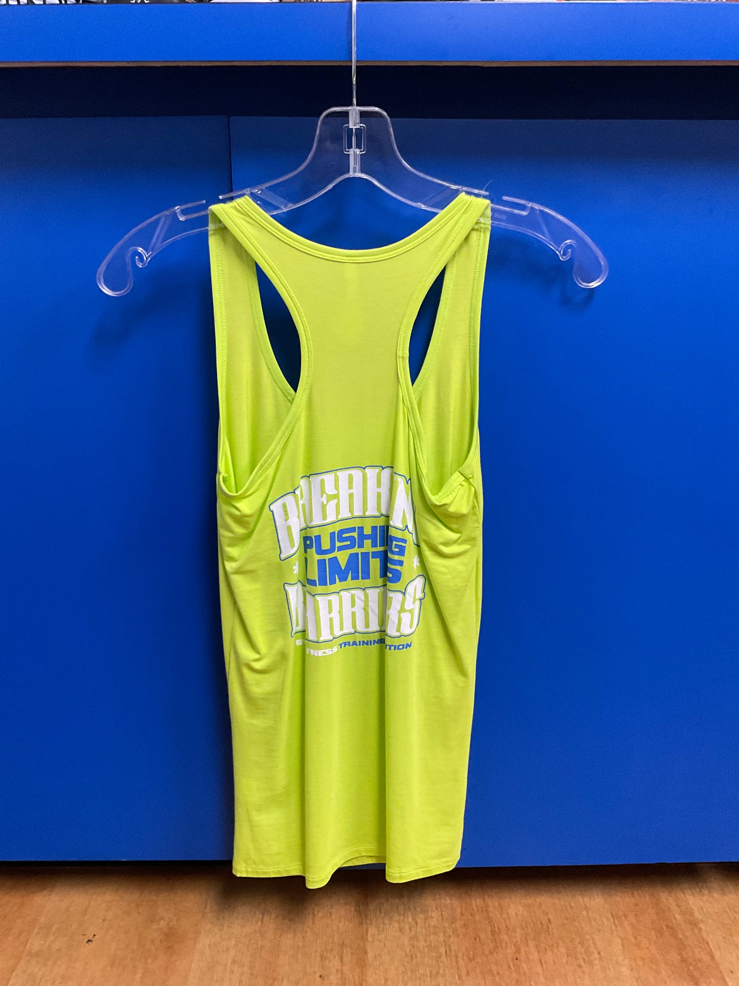 GYFITNESS WOMEN'S BASIC TANK - NEON GREEN