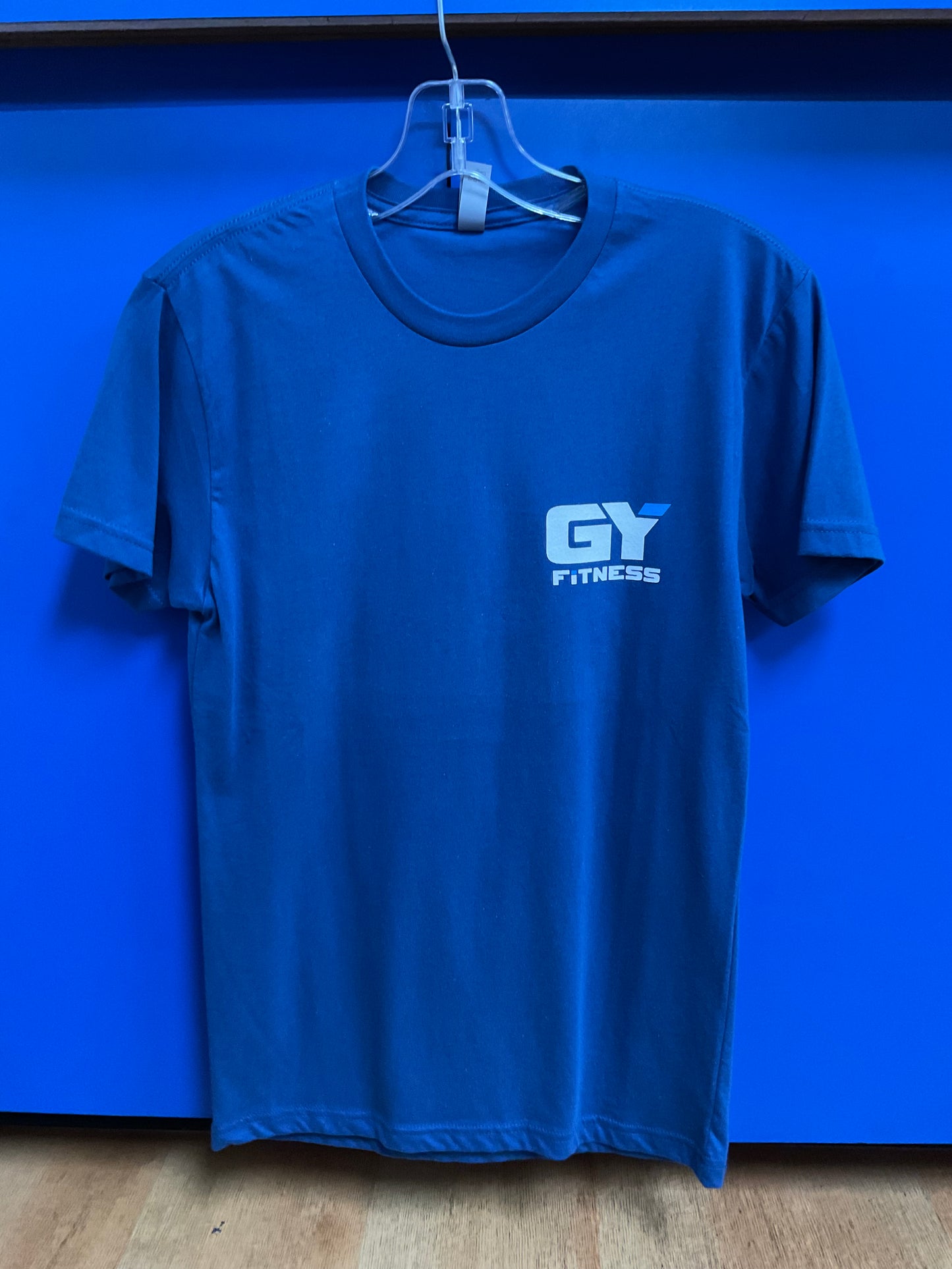 GYFITNESS BASIC TEE - COOL BLUE