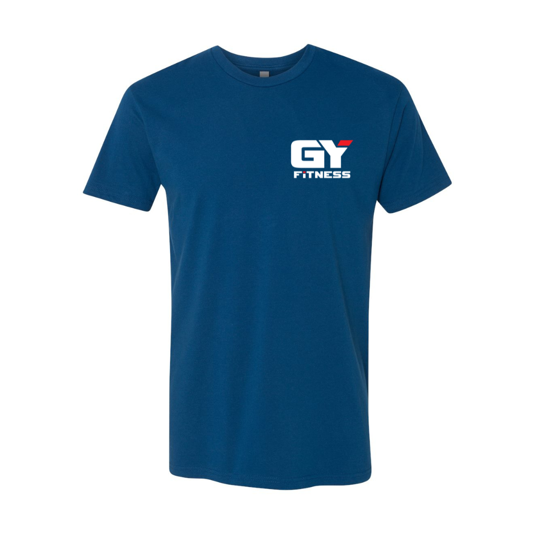 GYFITNESS BASIC TEE - COOL BLUE