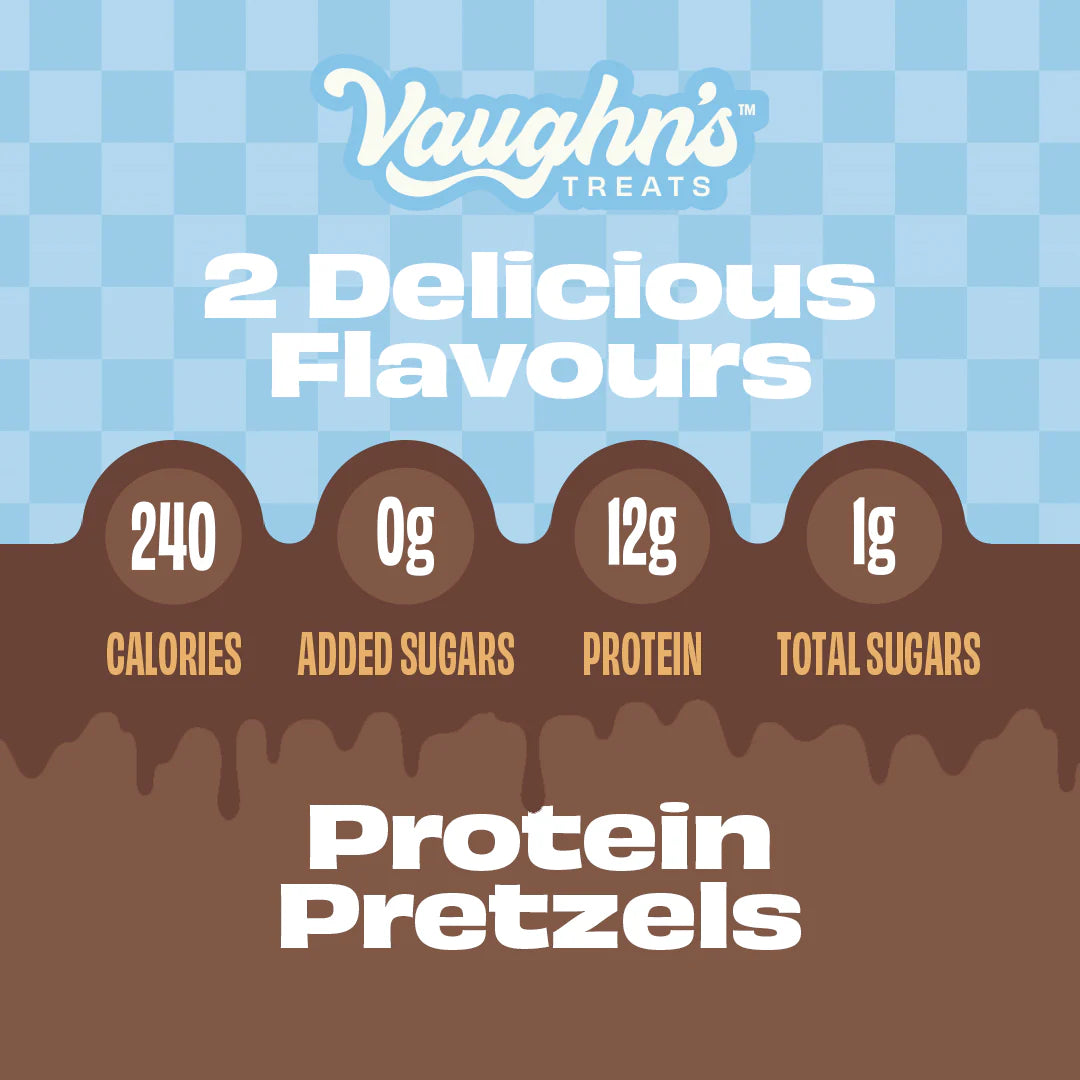 VAUGHN'S TREATS PROTEIN PRETZELS