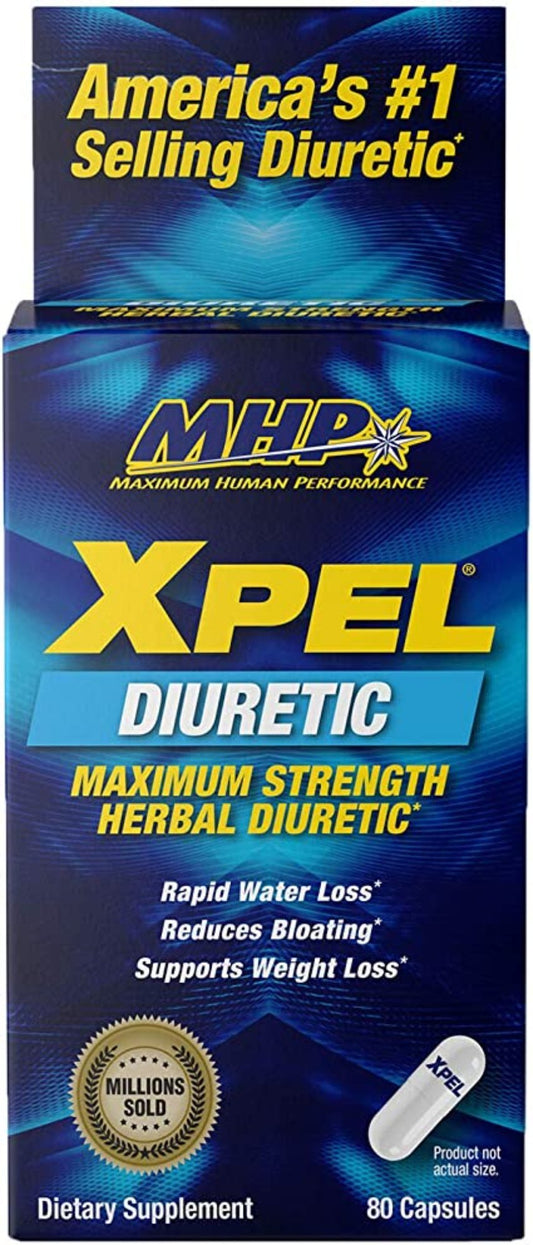 MHP Xpel Maximum Strength Diuretic Water Pills